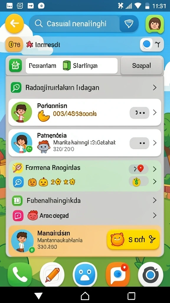 Tampilan layar utama 531SLOT yang menarik.