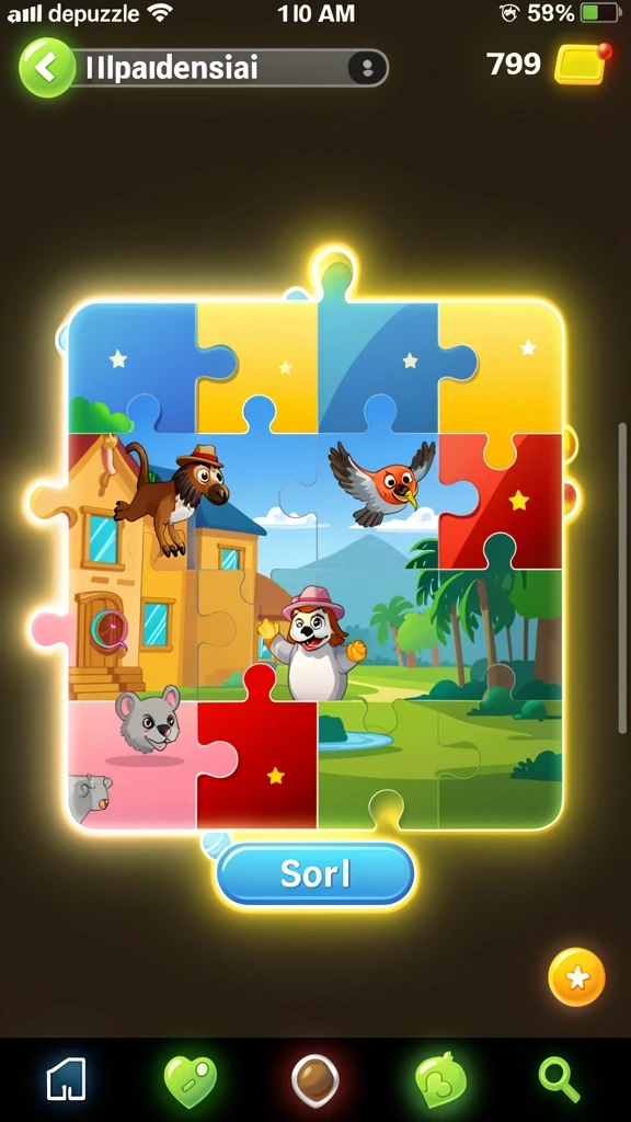 Gameplay yang seru dengan berbagai tantangan yang menantang.
