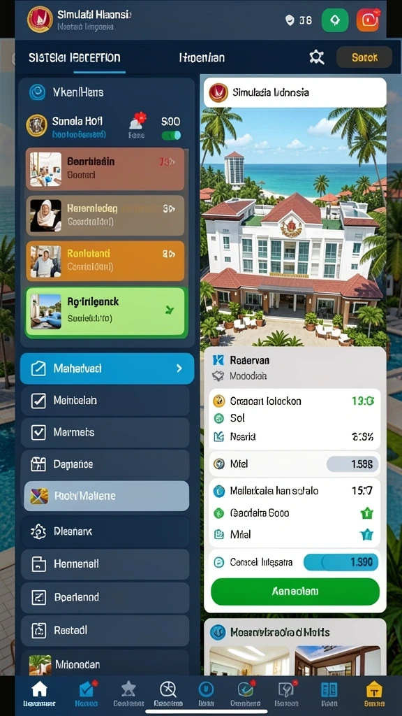 Beragam permainan slot dengan tema yang bervariasi.