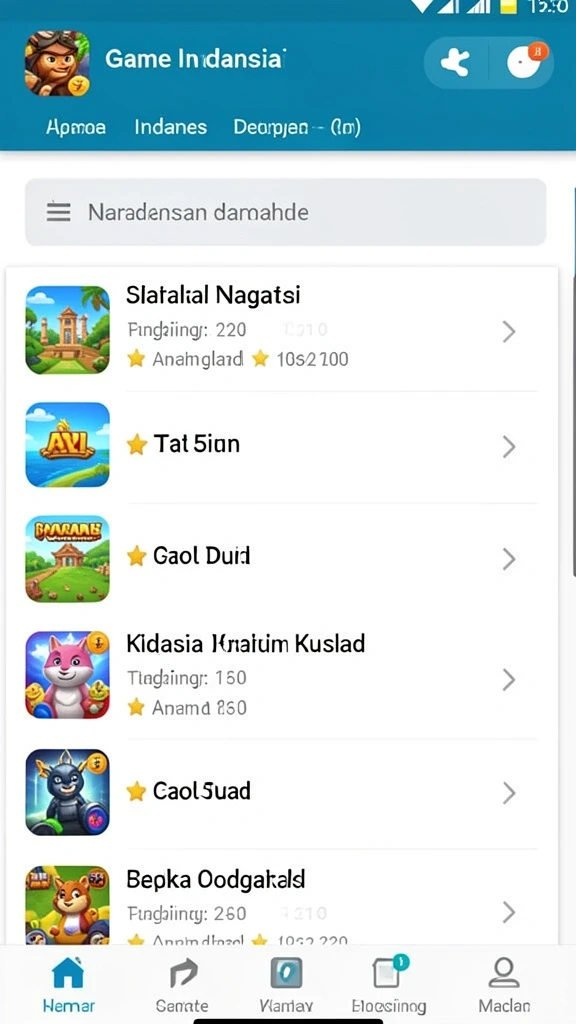 Tampilan antarmuka yang menarik dan user-friendly.