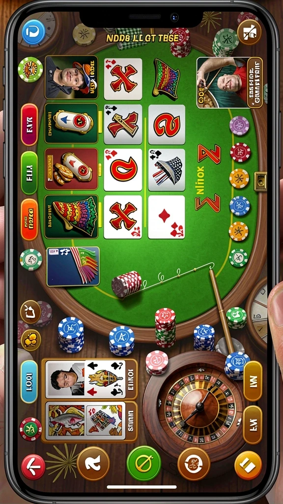 Berbagai pilihan game menarik dan menantang.