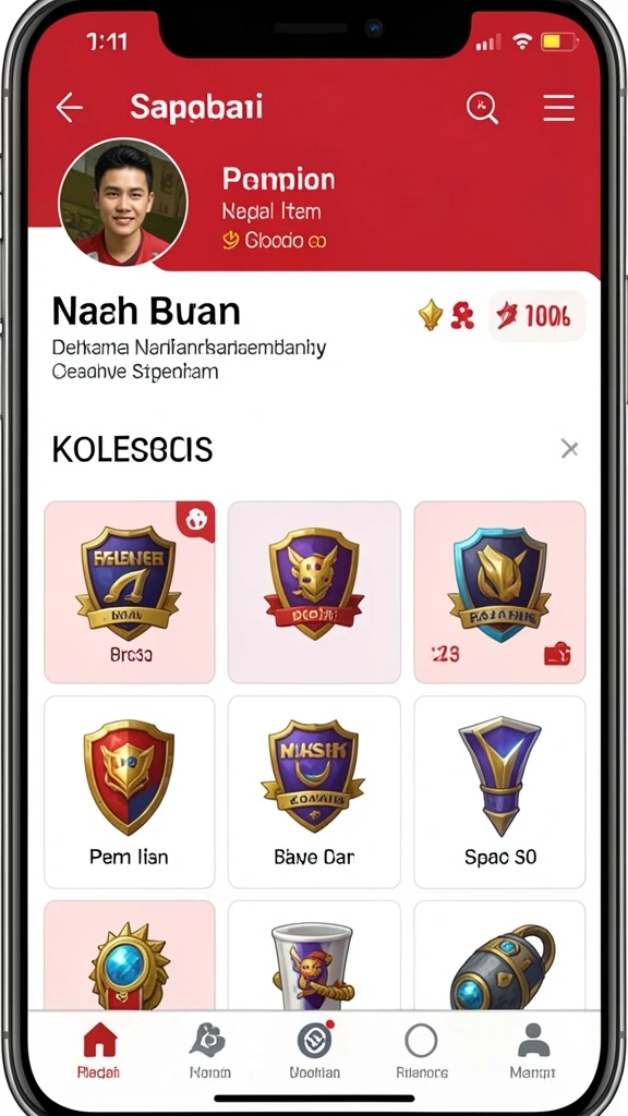 Deskripsi fitur interaktif dalam permainan yang menarik perhatian.