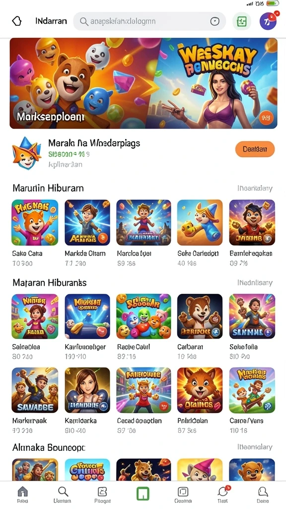Fitur permainan multiplayer yang seru dan interaktif.