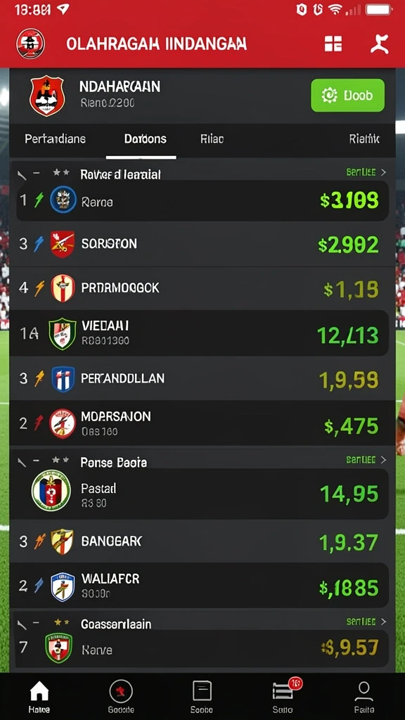 Tampilan awal yang menarik dan penuh warna.