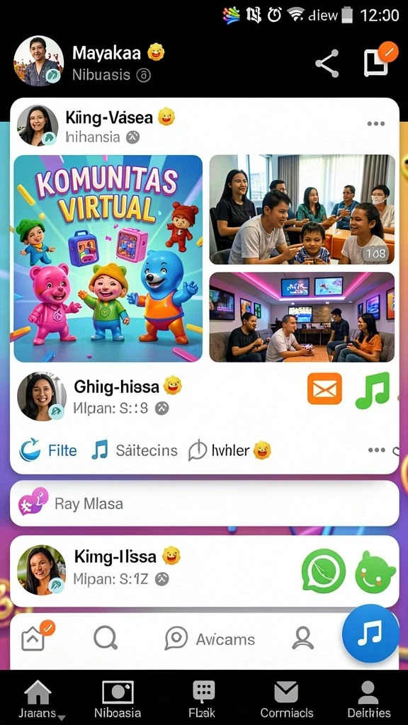 Tampilan karakter utama dalam petualangan mengesankan.