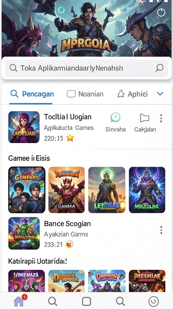 Tampilan antarmuka utama CALO288 yang menarik.
