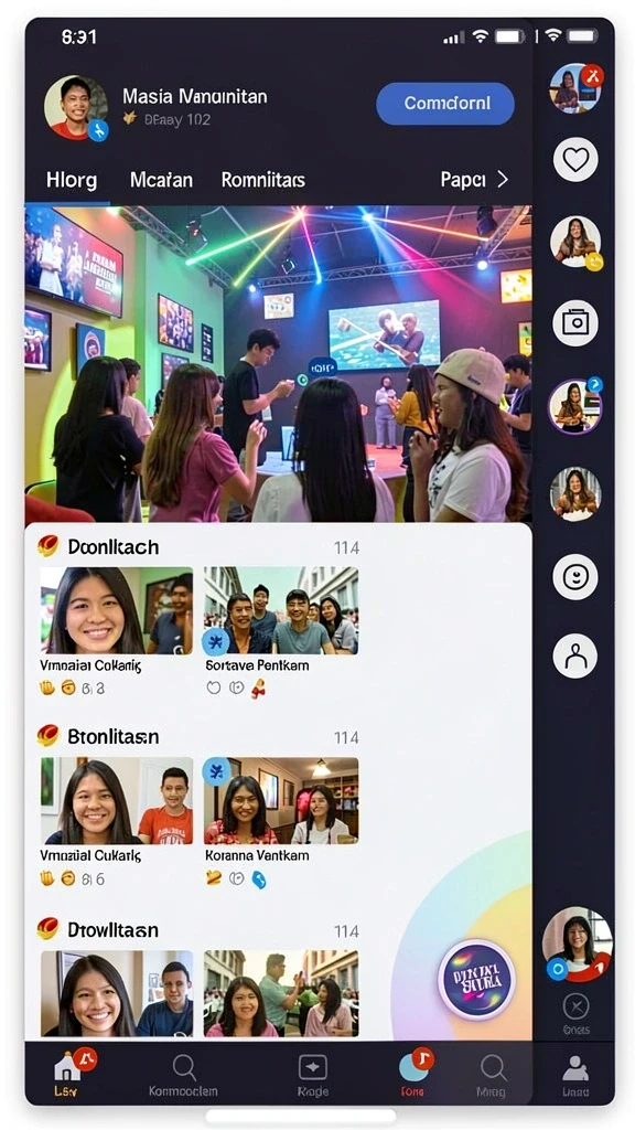 Dukungan komunitas yang aktif dan interaktif.