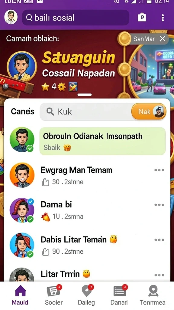 Gameplay seru dengan berbagai tantangan untuk diselesaikan.