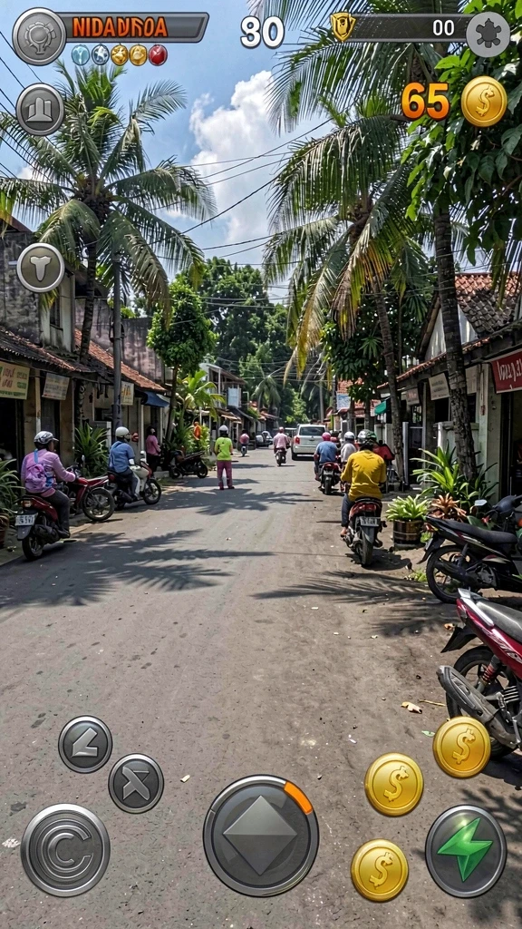 Grafis berkualitas tinggi dan efek suara yang memukau.
