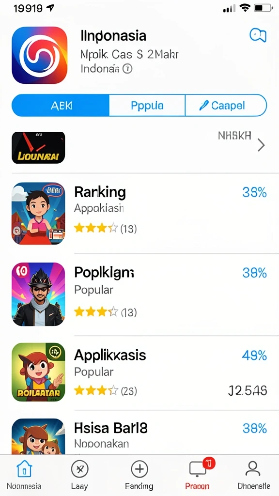 Tampilan antarmuka yang user-friendly dan menarik.