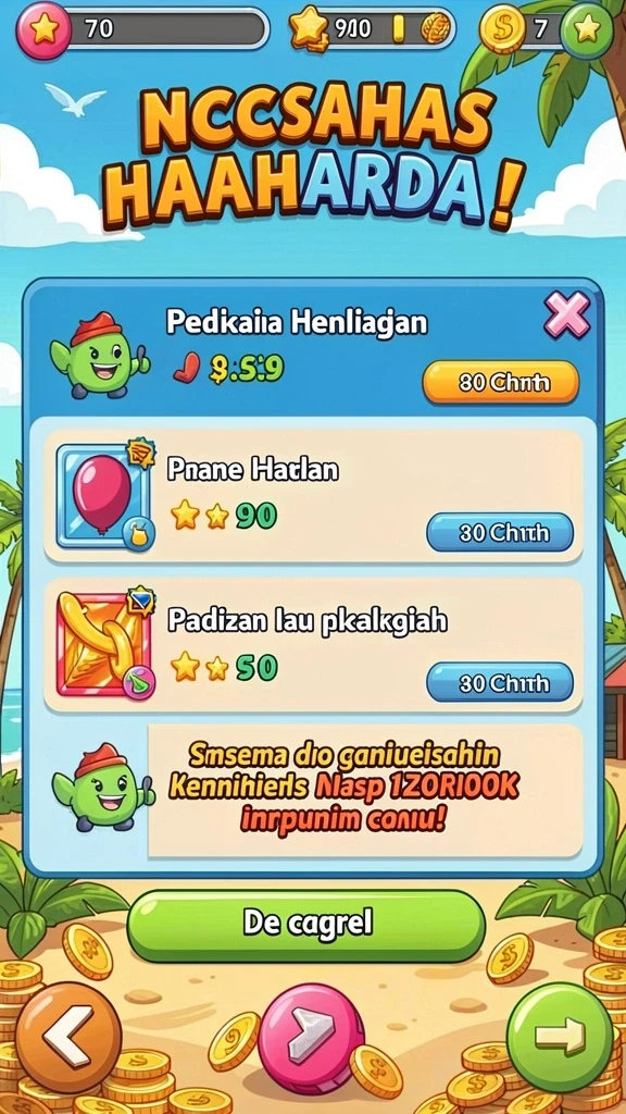 Fitur mode permainan baru yang menantang.