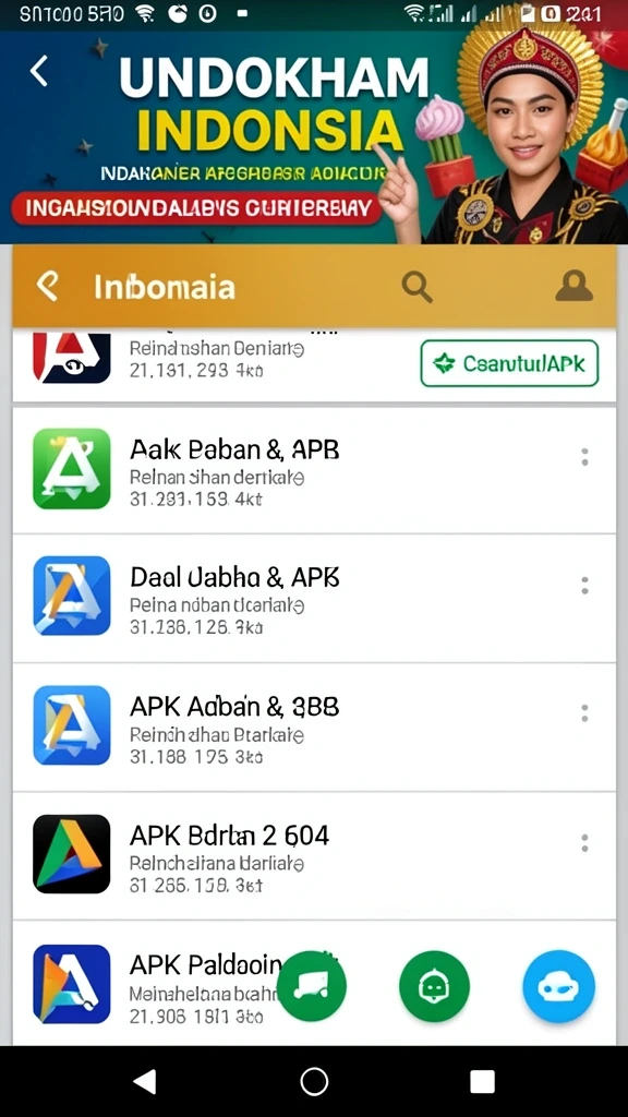 Tampilan antarmuka yang intuitif dan menarik.