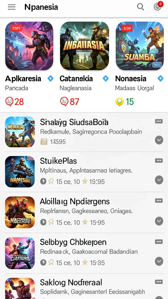 Gameplay seru dengan banyak tantangan menunggu.