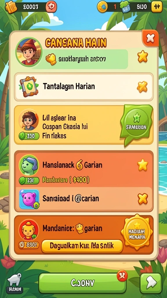 Karakter baru dengan desain keren dan kemampuan unik.