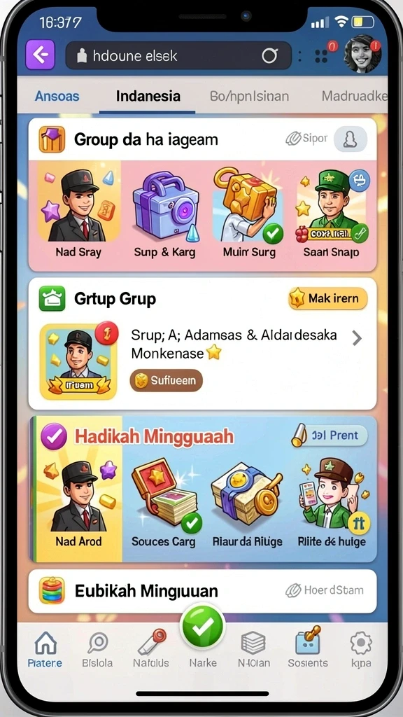 Antarmuka pengguna yang intuitif dan mudah digunakan.