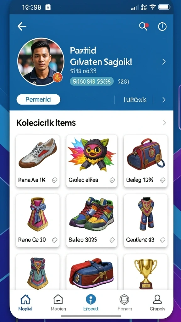 Screenshot saat permainan dimulai dengan level pertama.