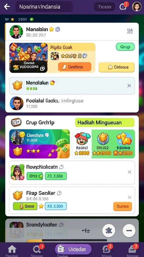 Mode permainan yang beragam dan menantang.