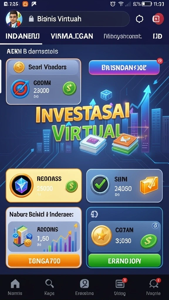 Tampilan halaman utama yang menarik dan mudah dinavigasi.
