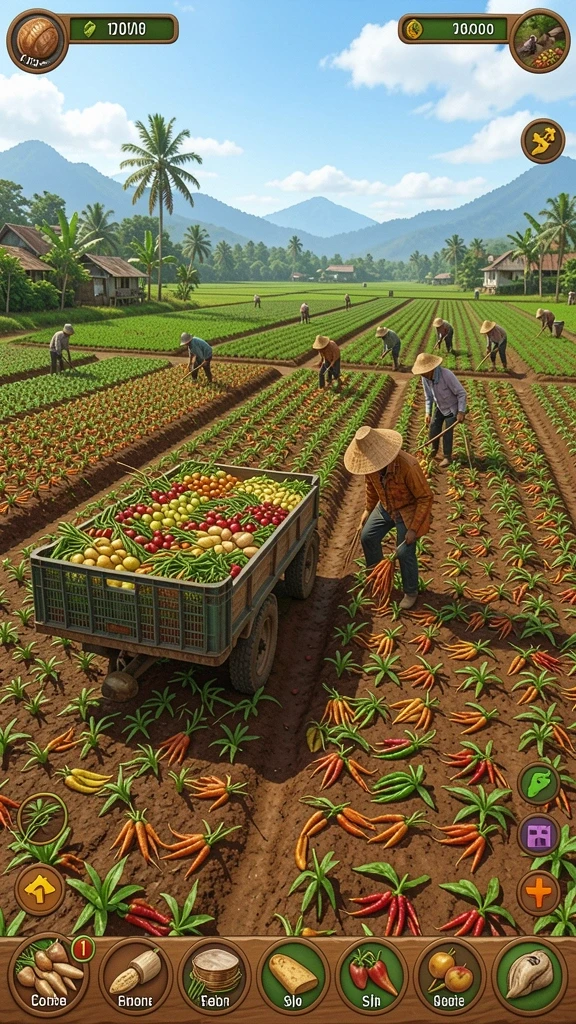 Beragam permainan seru yang bisa dimainkan.