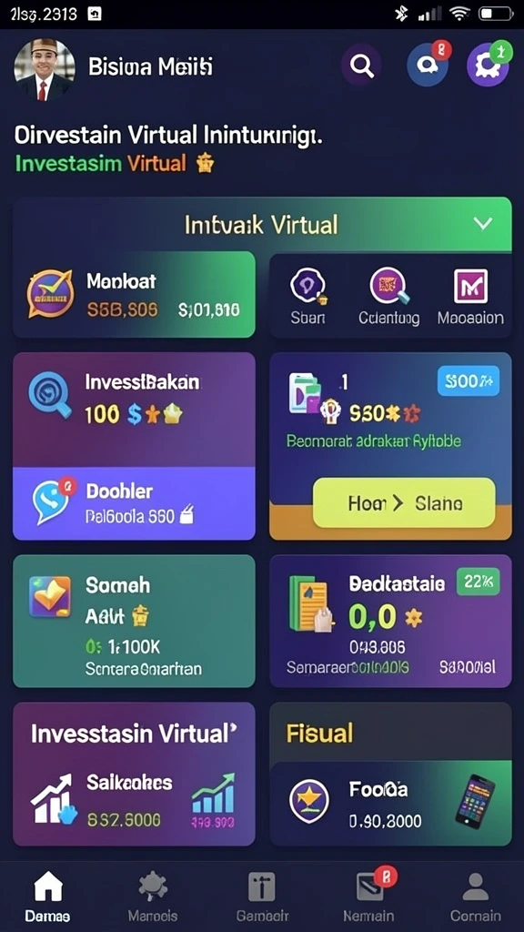 Lihat karakter-karakter unik yang bisa Anda pilih untuk bermain.