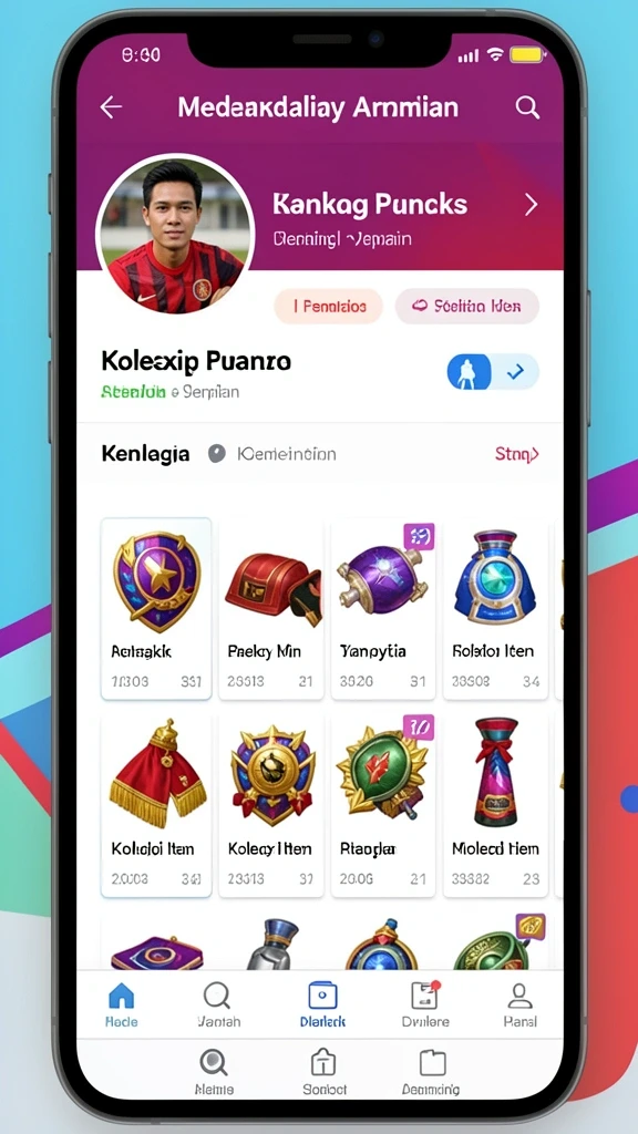 Variasi tema permainan yang menggugah selera bermain.