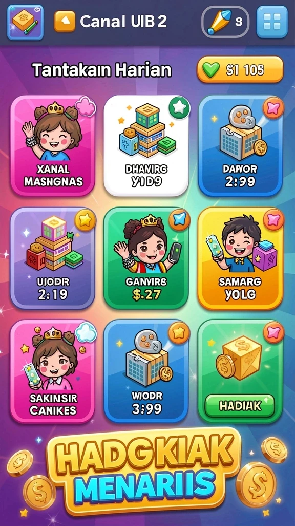 Tampilan antarmuka yang menarik dan mudah digunakan.