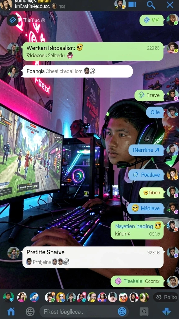 Tampilan awal game yang menarik dan interaktif.