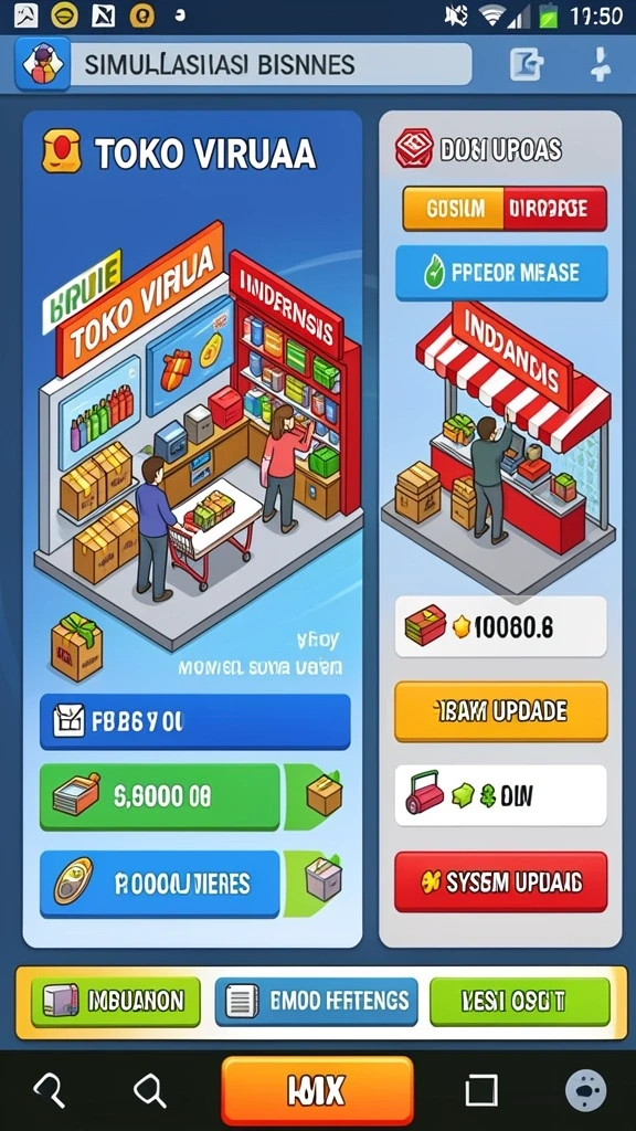 Tampilan grafik yang memukau dan detail menarik.