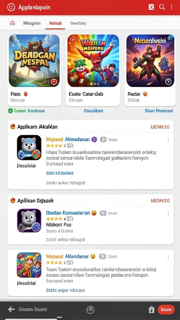 Gameplay seru dengan banyak tantangan menarik.