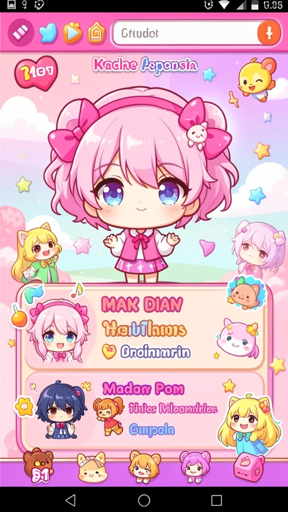 Screenshot ini memperlihatkan level baru yang penuh tantangan.