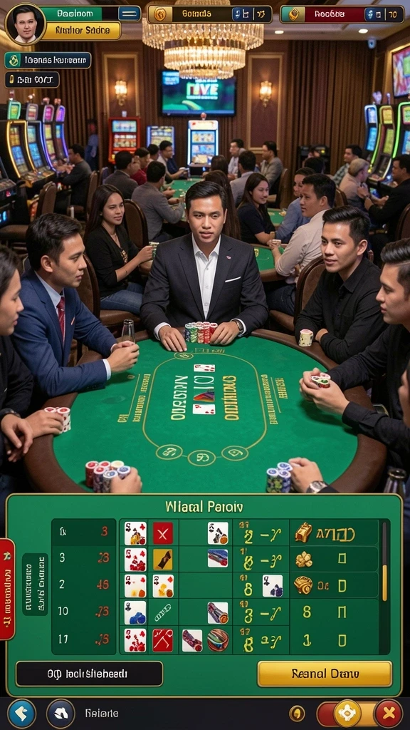 Beragam karakter yang dapat dipilih dan disesuaikan.