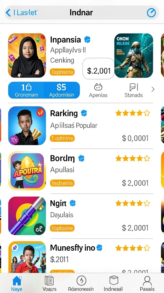 Tampilan antarmuka yang mudah digunakan.