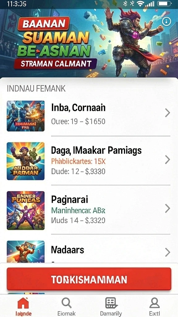 Screenshot menunjukkan antarmuka permainan yang intuitif.