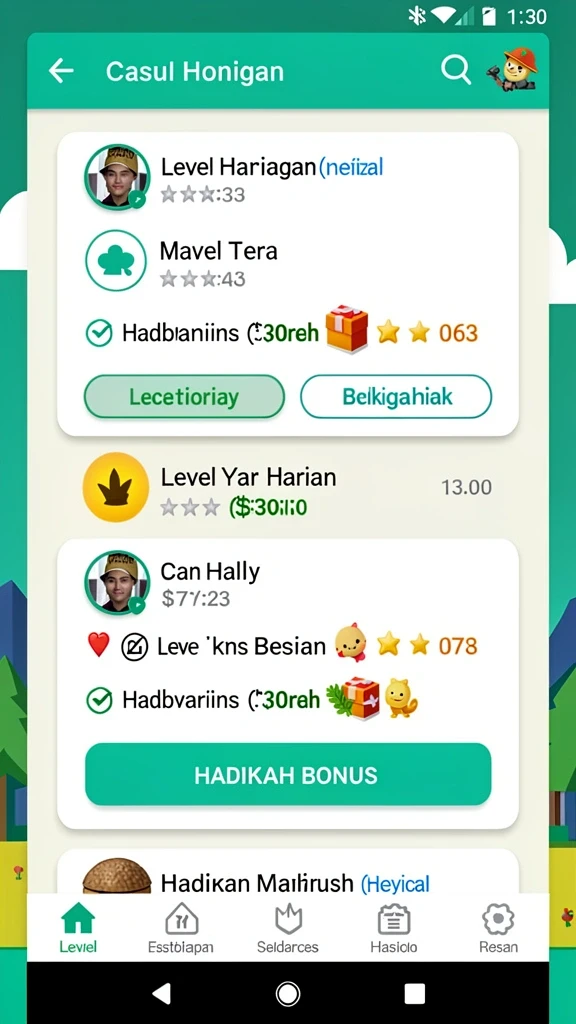 Tangkapan layar menampilkan pertempuran mendebarkan antara karakter utama dan monster.