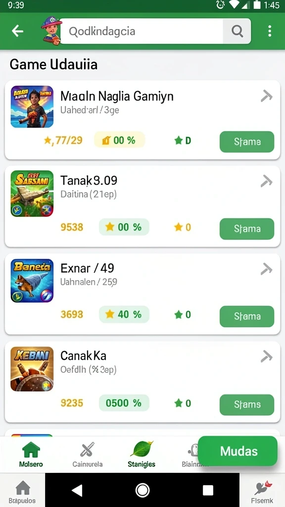 Screenshot menunjukkan pemandangan indah dari hutan ajaib yang dapat dieksplorasi.