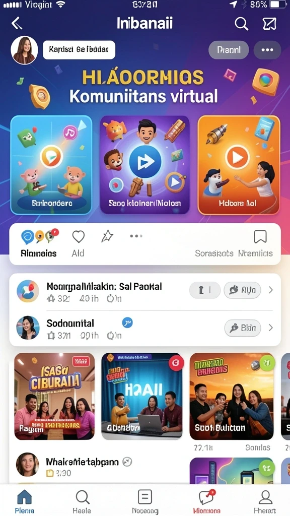 Antarmuka aplikasi yang ramah pengguna.