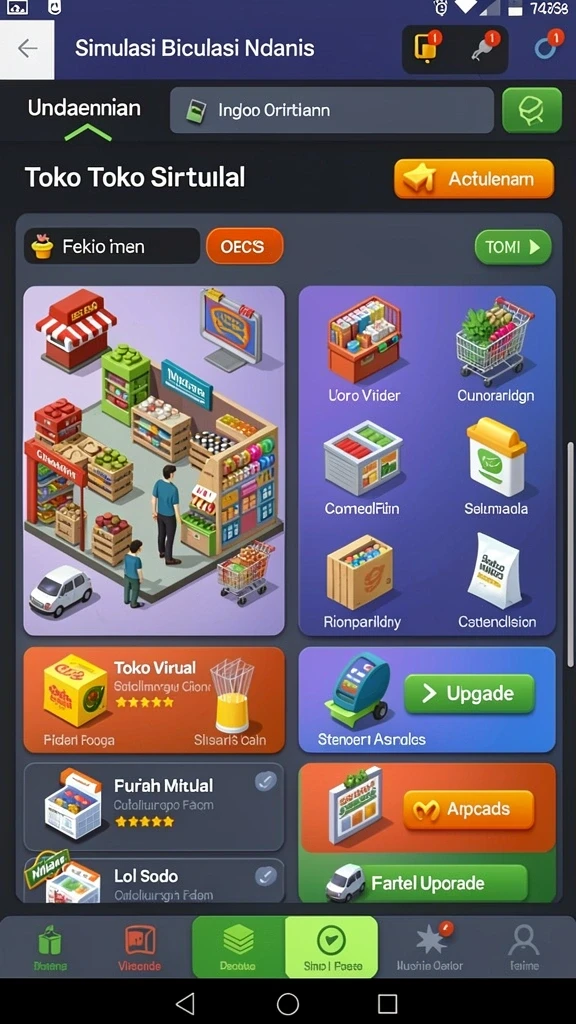 Tangkapan layar menunjukkan grafik yang memukau di level terbaru.