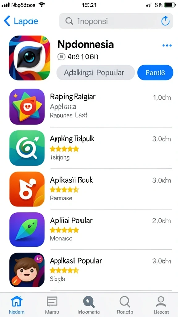 Screenshot menunjukkan grafis yang cantik dan menarik.