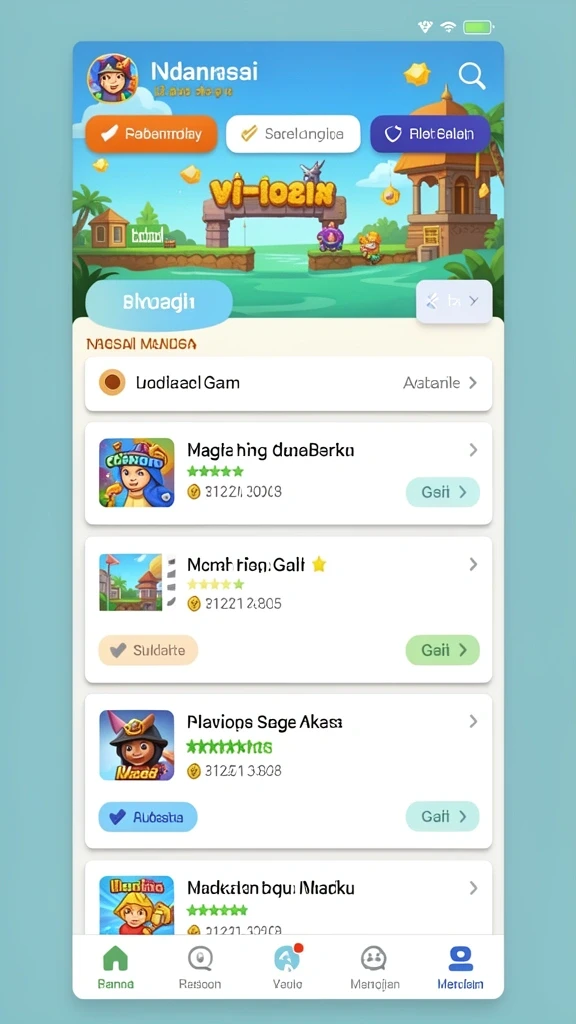 Berbagai pilihan slot untuk pengalaman bermain yang lebih beragam.