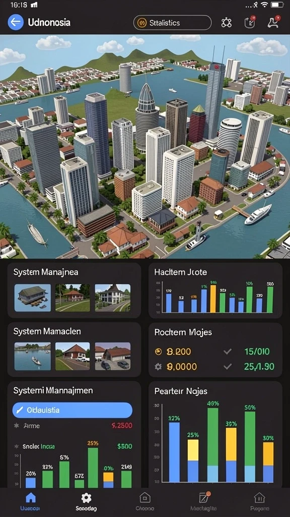 Karakter dengan desain menarik dan unik.