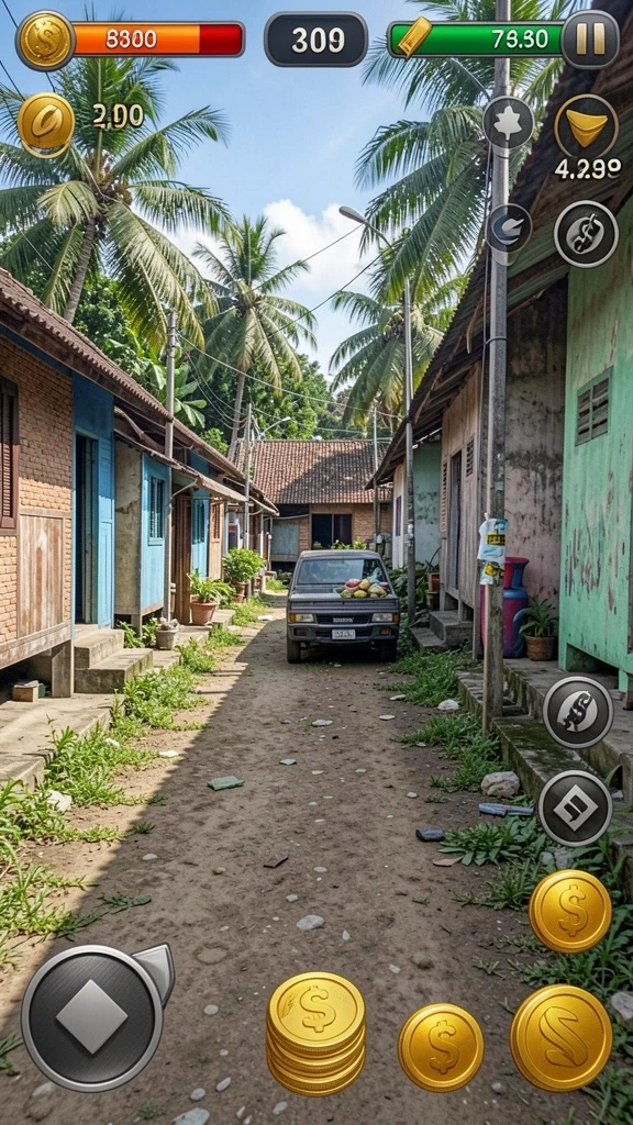 Tampilan grafis yang menawan dan berwarna-warni.