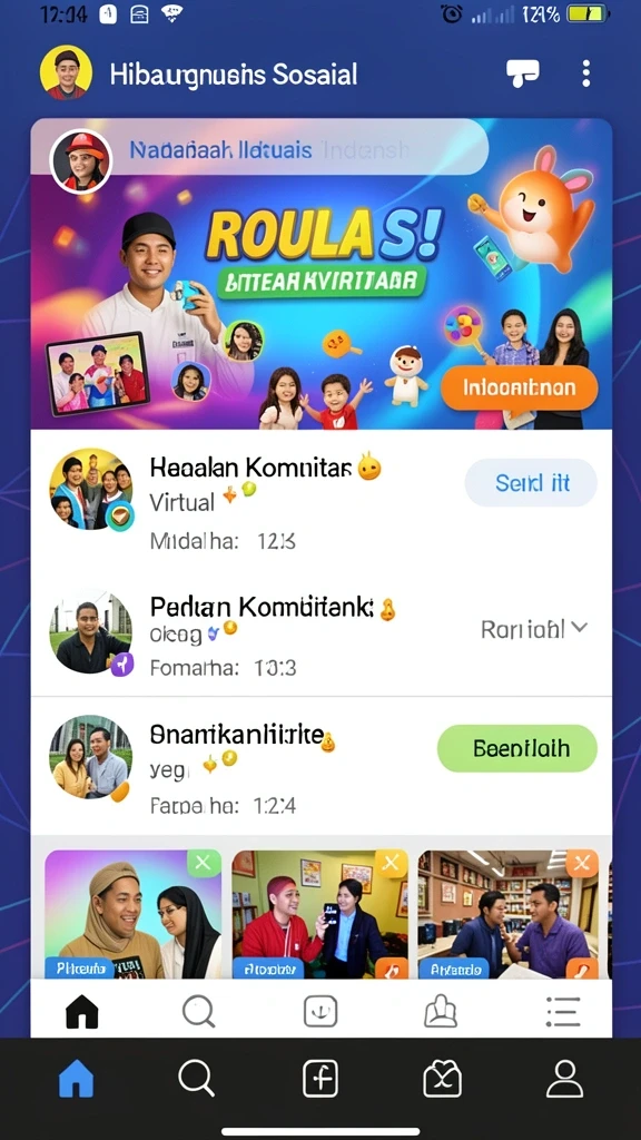 Grafis yang memukau dan penuh warna.