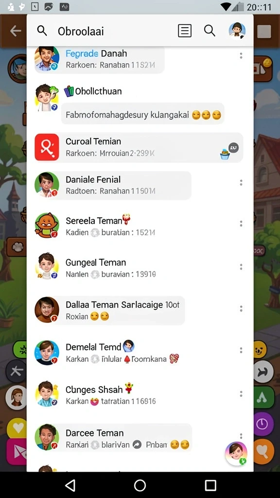 Ilustrasi momen epik dalam game WDBOS.